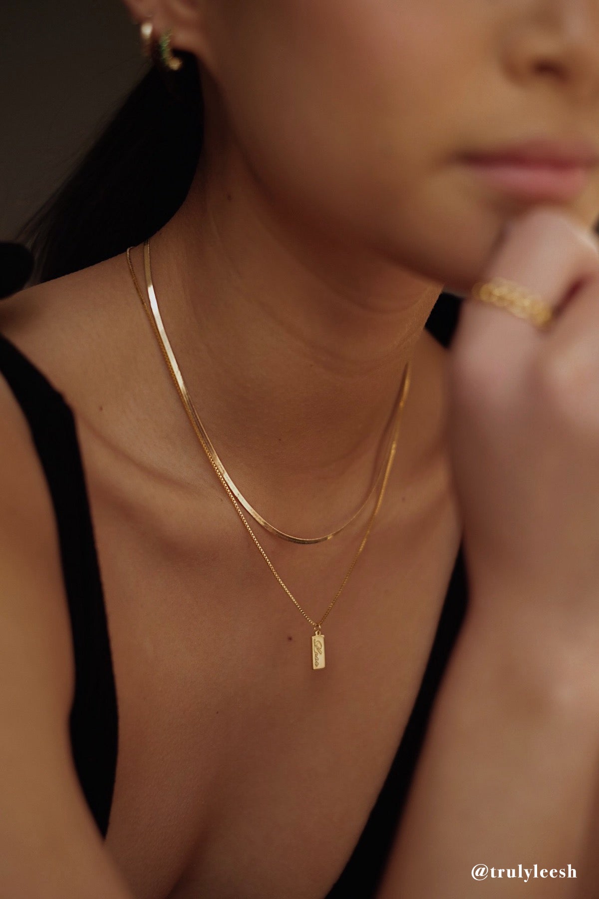 Alexa II Snake Chain Necklace