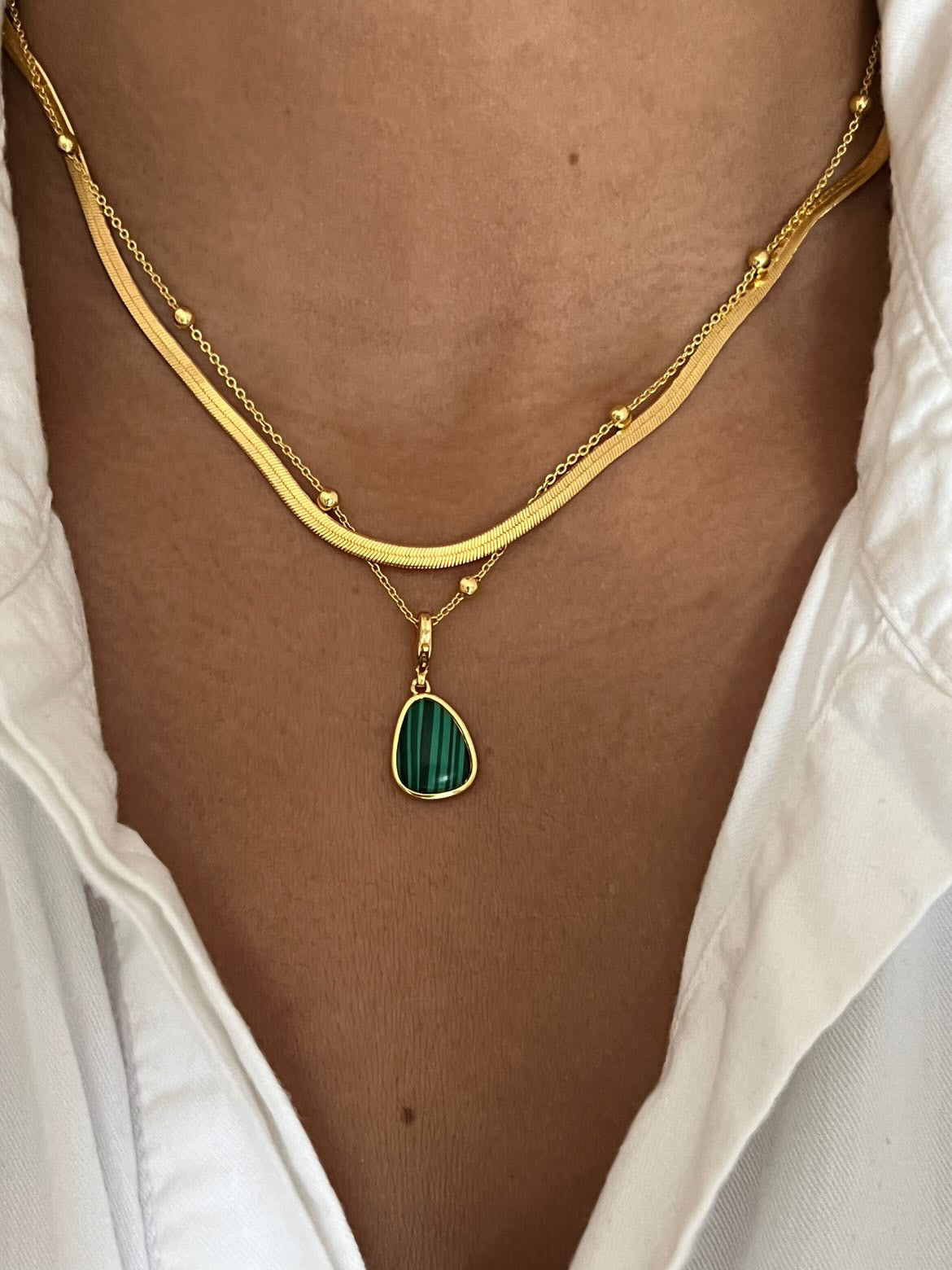 Alexa II Snake Chain Necklace