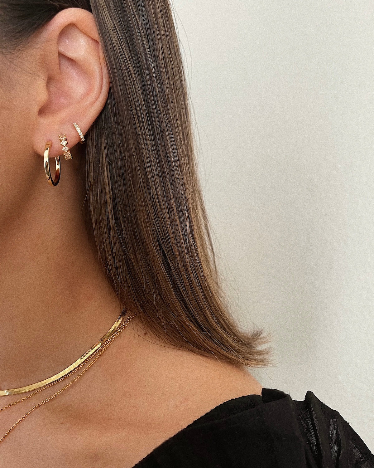 Alexa II Snake Chain Necklace