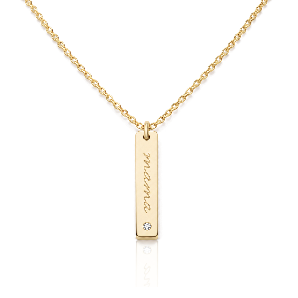 Mama Pendant Necklace