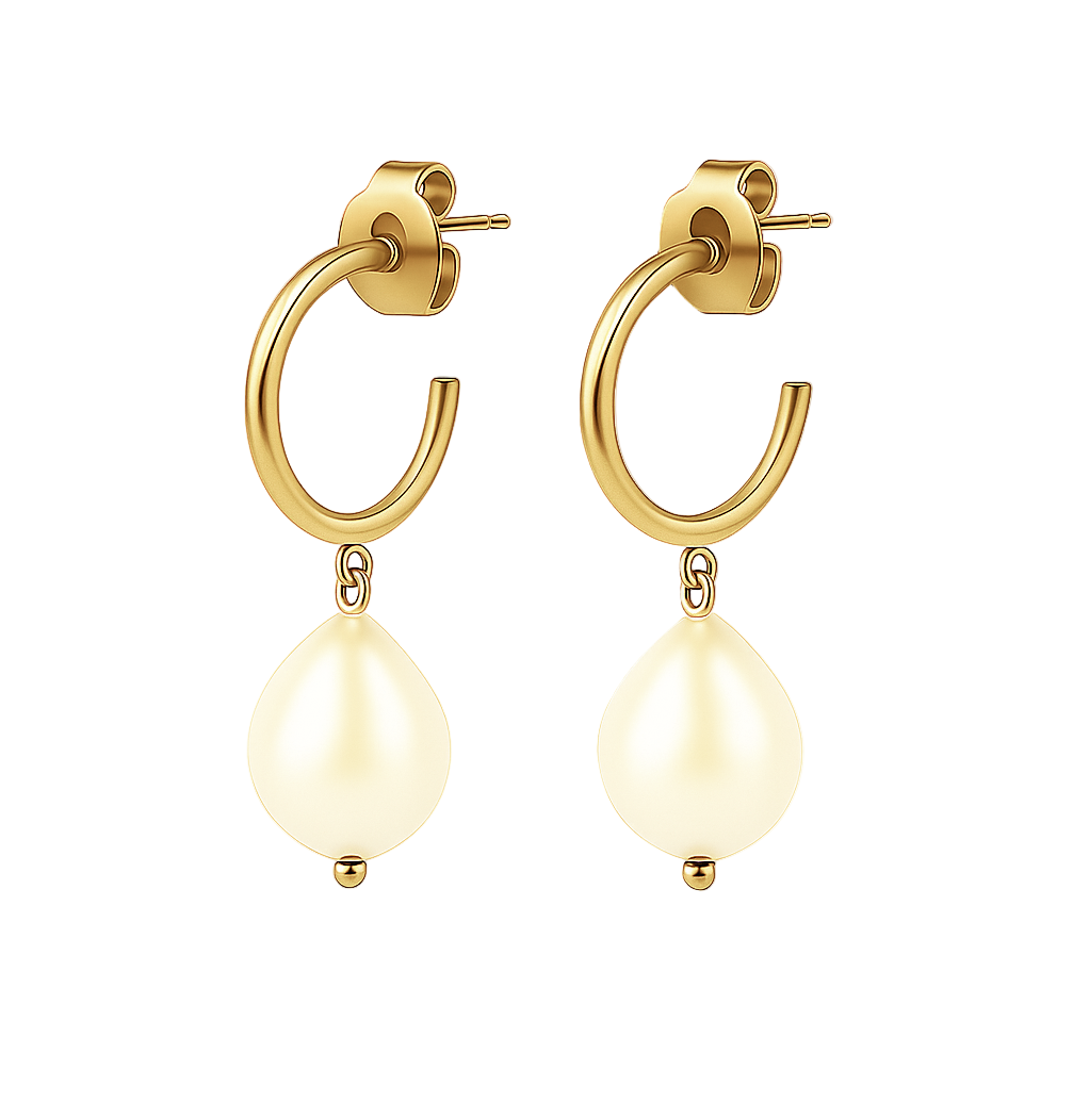 Ava Pearl Earrings