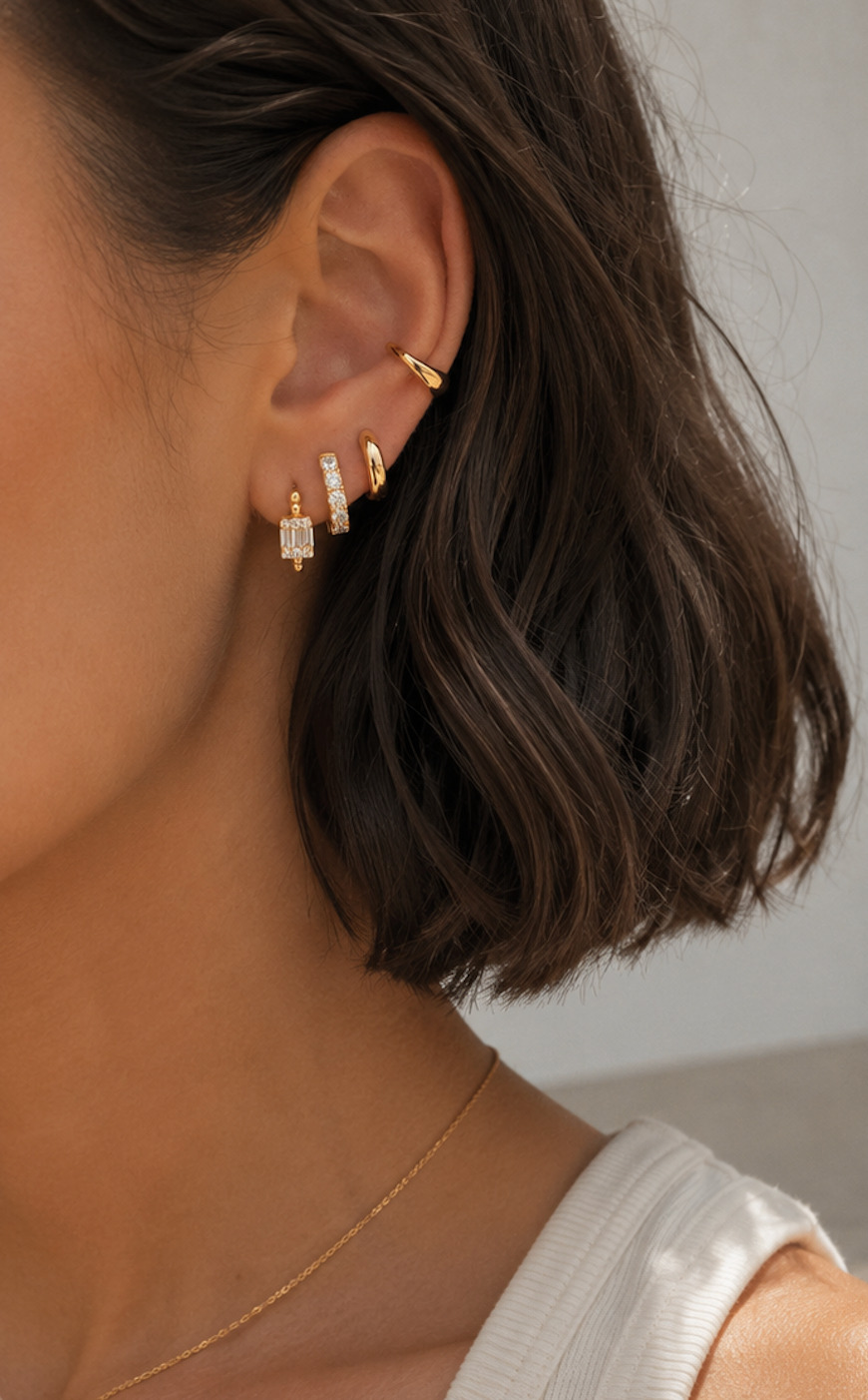 Camille Huggie Earrings