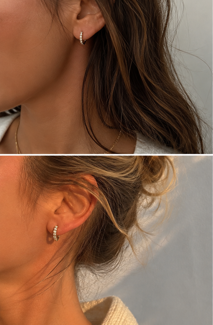 Carrie Huggie Earrings