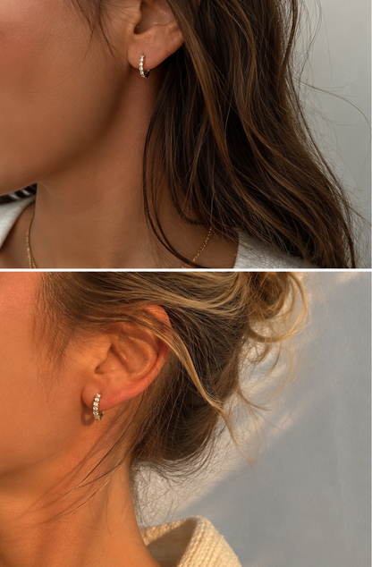 Carrie Huggie Earrings