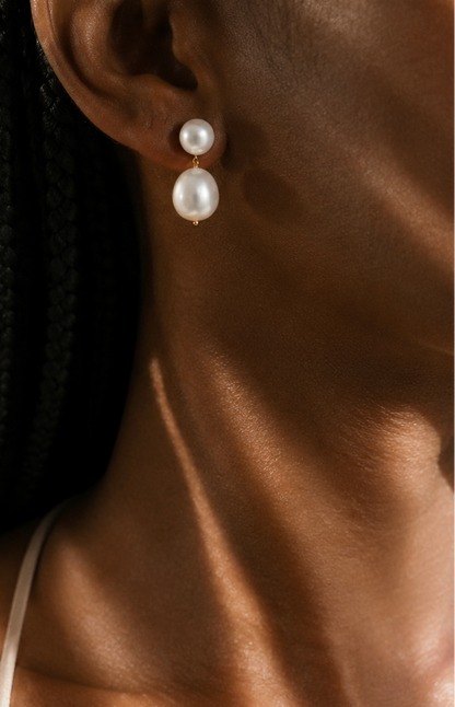 Charlotte Pearl Earrings