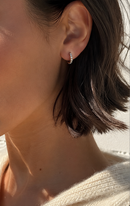 Carrie Huggie Earrings