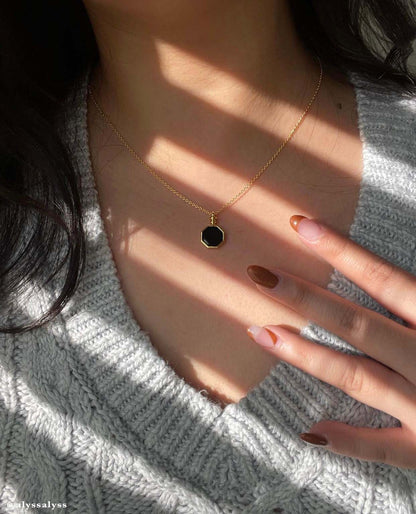 gold plated jewelry elena necklace pendant