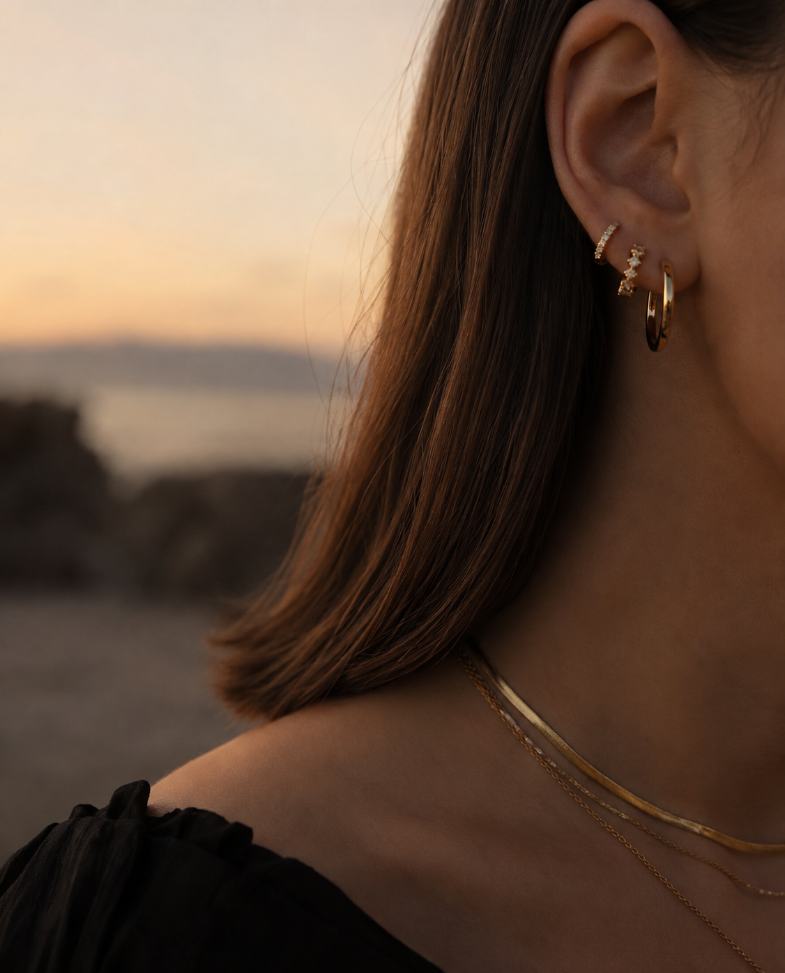 Cassie Hoop Earrings