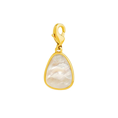 18k gold plated jewelry with removable pendant pearl details 