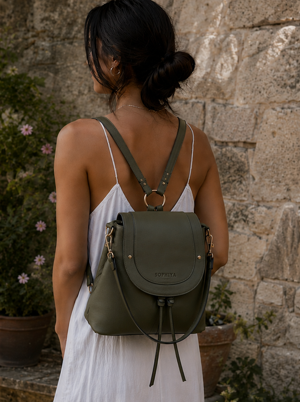 Samantha Convertible Large Backpack