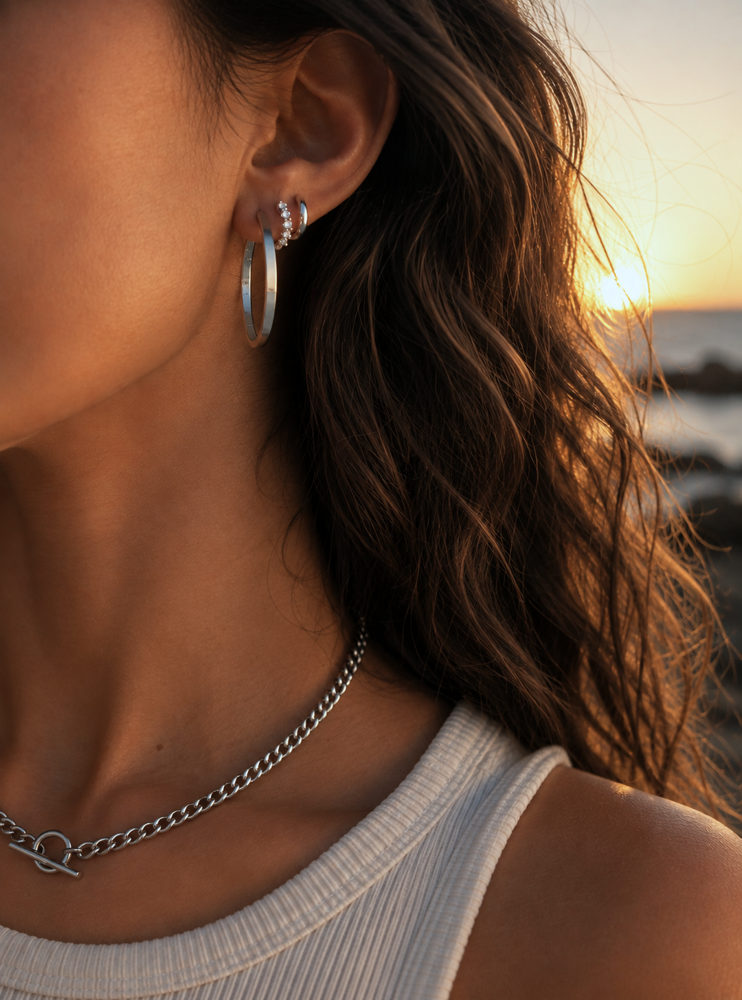 Cassie Hoop Earrings