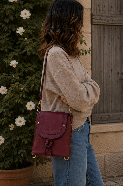 Zoe Convertible Small Backpack